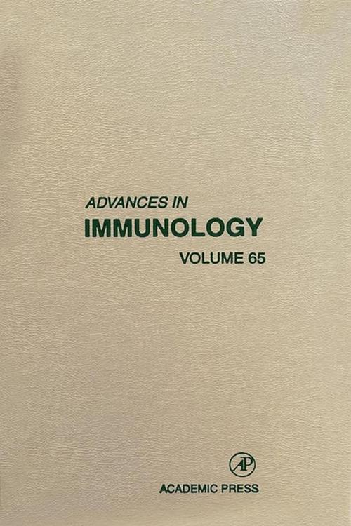 Cover of the book Advances in Immunology by Frank J. Dixon, Elsevier Science