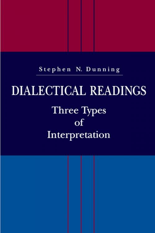 Cover of the book Dialectical Readings by Stephen  N. Dunning, Penn State University Press