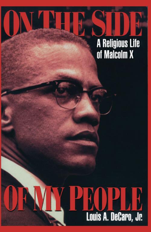Cover of the book On the Side of My People by Louis A. Decaro Jr., NYU Press