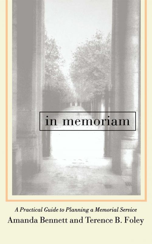 Cover of the book In Memoriam by Terence Foley, Amanda Bennett, Touchstone