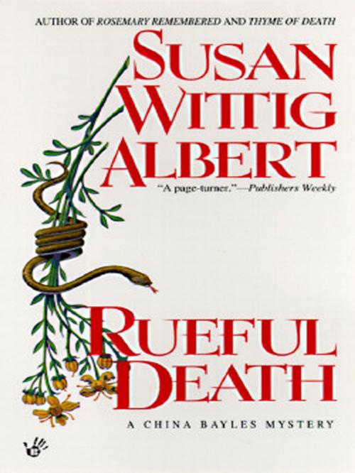 Cover of the book Rueful Death by Susan Wittig Albert, Penguin Publishing Group