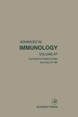 Cover of the book Advances in Immunology by Mikhail B. Kanevsky