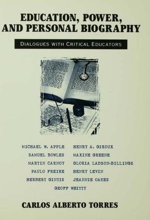 Cover of the book Education, Power, and Personal Biography by Jeffrey Goldsworthy
