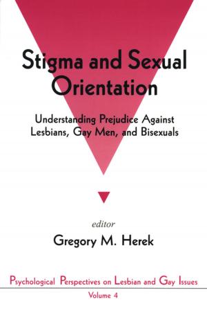 Cover of the book Stigma and Sexual Orientation by Phillip J. Cooper, Phillip Cooper