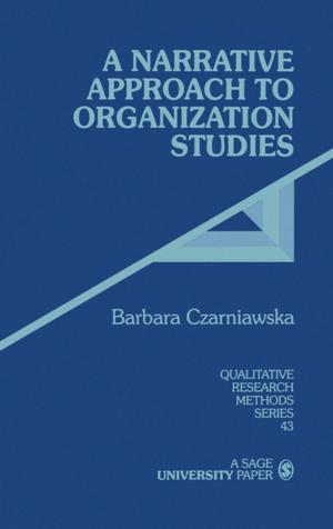 Cover of the book A Narrative Approach to Organization Studies by 
