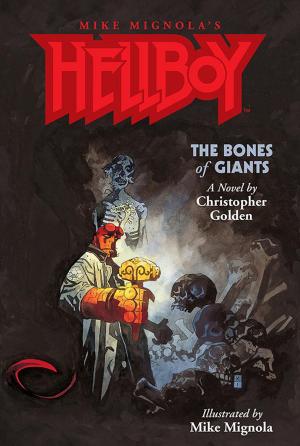 Cover of the book Hellboy: The Bones of Giants Illustrated Novel by Kosuke Fujishima