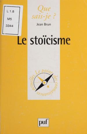Cover of the book Le Stoïcisme by Pierre Fédida, Marie de Hennezel