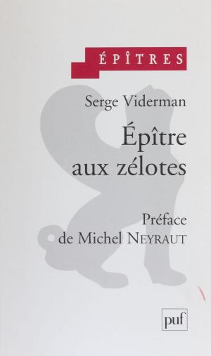 Cover of the book Épître aux zélotes by Suzanne Prou