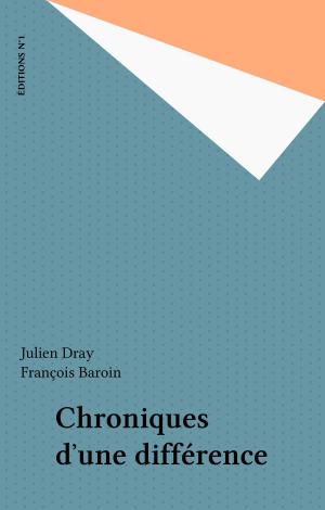 Cover of the book Chroniques d'une différence by Jean-Noël Blanc