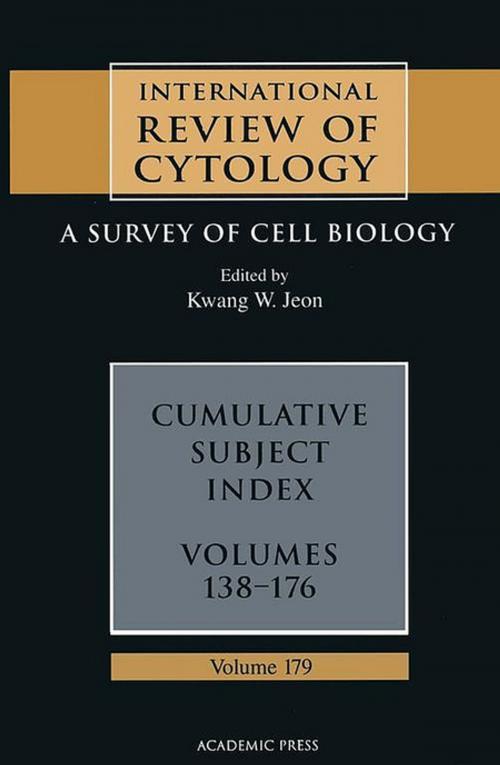 Cover of the book Cumulative Subject Index by Kwang W. Jeon, Elsevier Science