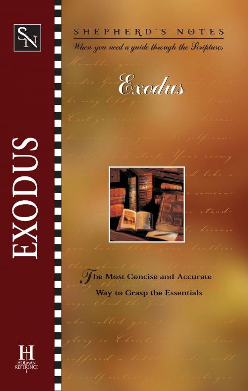 Cover of the book Shepherd's Notes: Exodus by Robert Lintzenich, B&H Publishing Group
