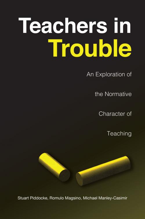 Cover of the book Teachers in Trouble by Stuart Piddocke, Romulo Magsino, Michael Manley-Casimir, University of Toronto Press, Scholarly Publishing Division