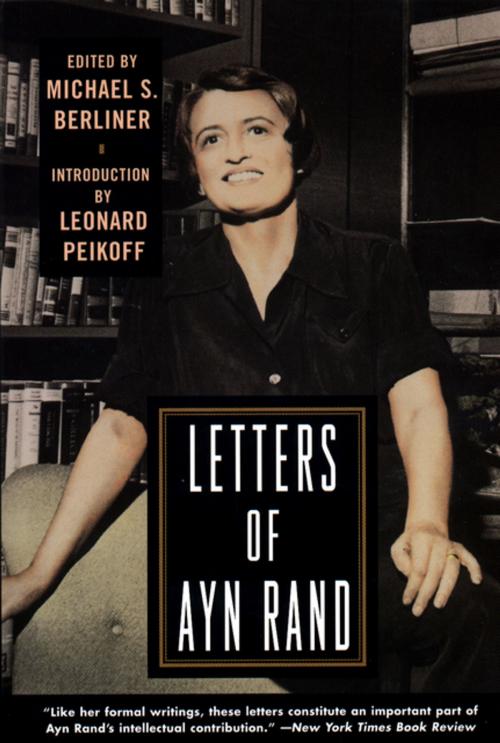 Cover of the book Letters of Ayn Rand by Ayn Rand, Penguin Publishing Group
