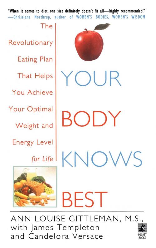 Cover of the book Your Body Knows Best by Ann Louise Gittleman, Pocket Books