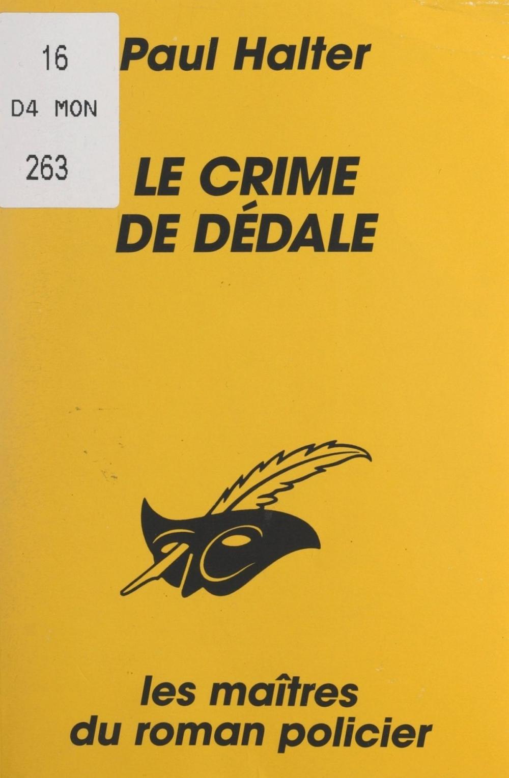 Big bigCover of Le crime de Dédale