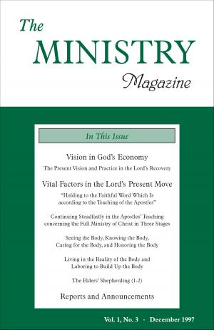 bigCover of the book The Ministry of the Word, Vol. 1, No 3 by 