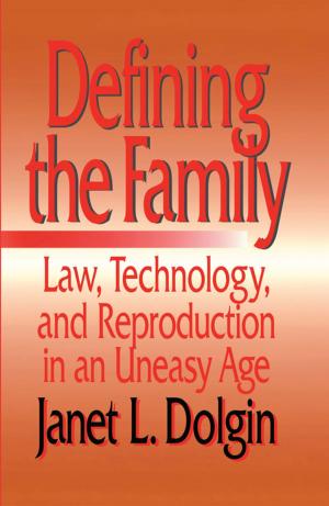 Cover of the book Defining the Family by Judith Halberstam