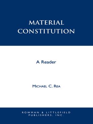 Book cover of Material Constitution