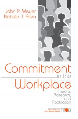 Book cover of Commitment in the Workplace