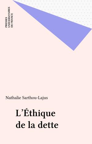 Cover of the book L'Éthique de la dette by Jacques Dupâquier