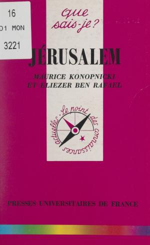 Cover of the book Jérusalem by Danielle Tartakowsky