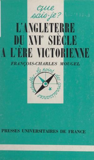 Cover of the book L'Angleterre, du XVIe siècle à l'ère victorienne by René Grousset, Paul Angoulvent