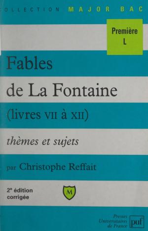 Cover of the book Fables de La Fontaine by Collectif, Jacky Beillerot, Gaston Mialaret