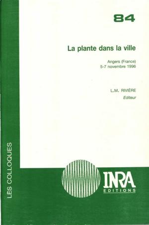 Cover of the book La plante dans la ville by Bruno Michel, Jean-Paul Bournier