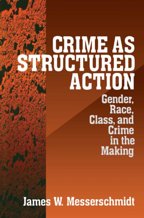 Cover of the book Crime as Structured Action by James W. Messerschmidt, SAGE Publications