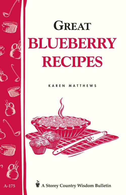Cover of the book Great Blueberry Recipes by Karen Matthews, Storey Publishing, LLC