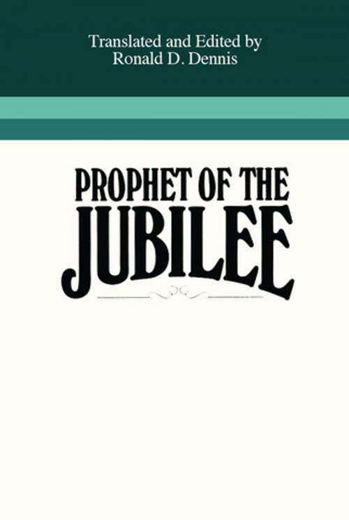 Cover of the book Prophet of the Jubilee by Dennis, Ronald D., Deseret Book Company