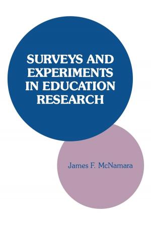 Cover of the book Surveys and Experiments in Education Research by Victoria B. Damiani