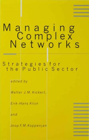 Cover of the book Managing Complex Networks by Rohit Choudhary
