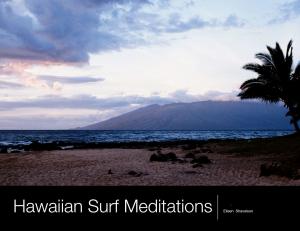 Cover of the book Hawaiian Surf Meditations by Jay Claiborne