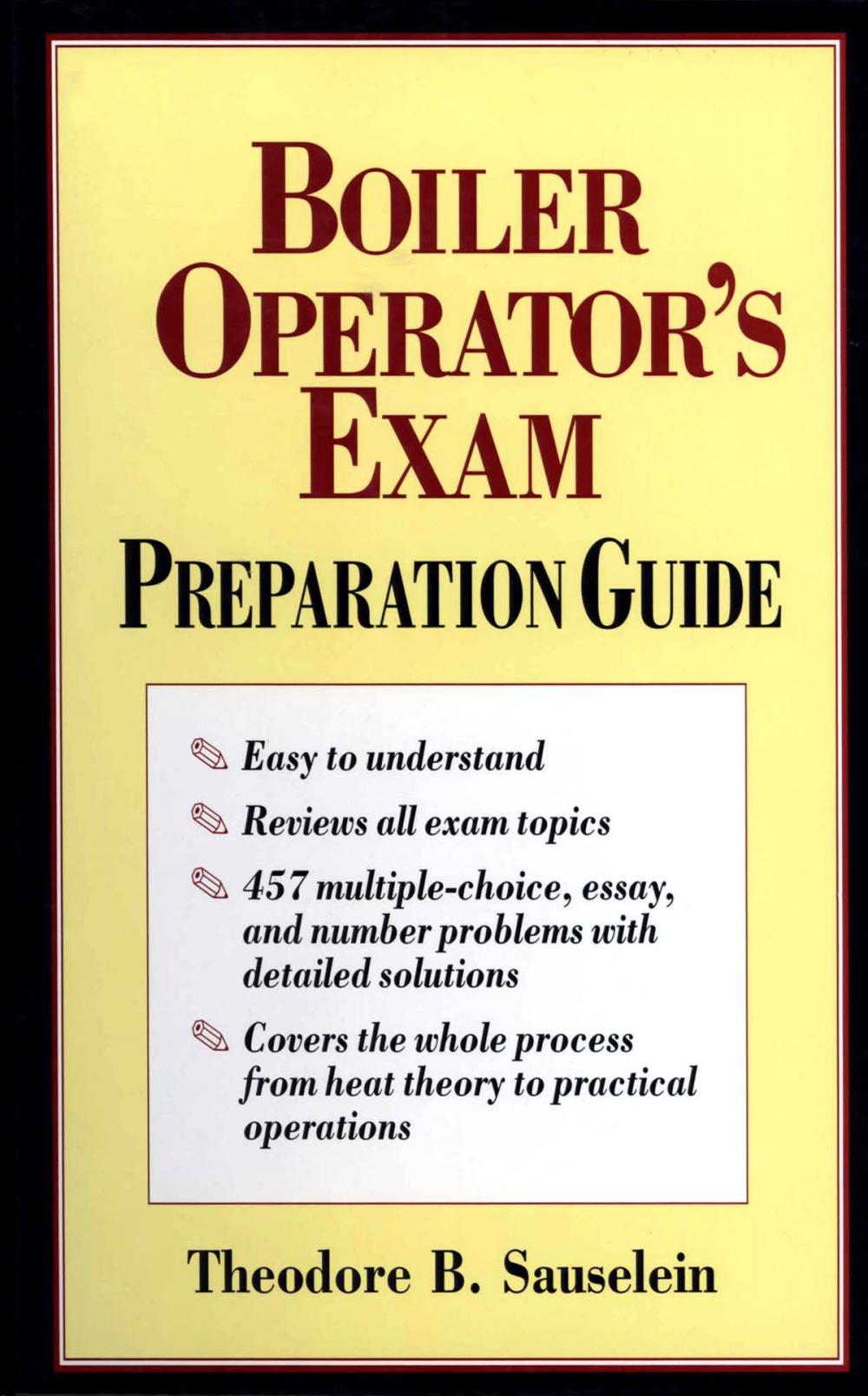 Big bigCover of Boiler Operator's Exam Preparation Guide