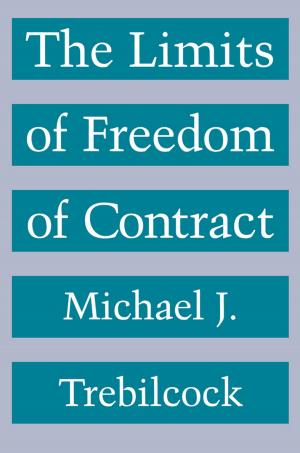 Cover of the book The Limits of Freedom of Contract by Primavera De Filippi De Filippi