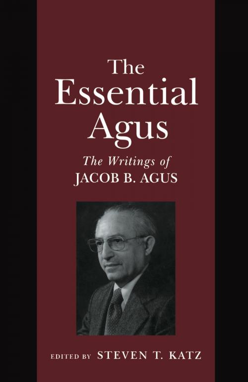 Cover of the book The Essential Agus by Steven T. Katz, NYU Press