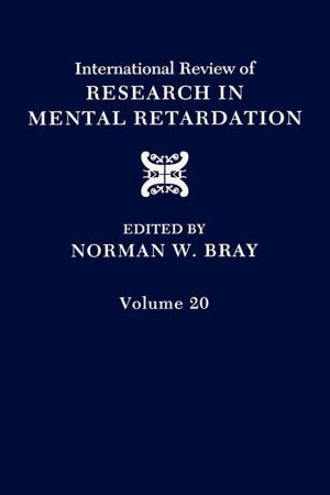 Cover of the book International Review of Research in Mental Retardation by George Machovec