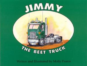 Book cover of Jimmy the Beet Truck