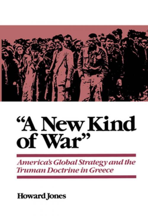 Cover of the book "A New Kind of War" by Howard Jones, Oxford University Press