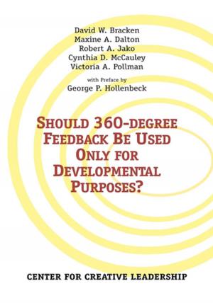 Cover of the book Should 360-degree Feedback Be Only Used For Developmental Purposes? by Kossler, Kanaga