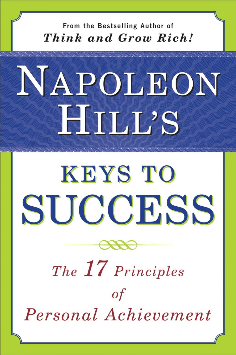 Big bigCover of Napoleon Hill's Keys to Success