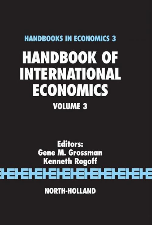 Cover of the book Handbook of International Economics by , Elsevier Science