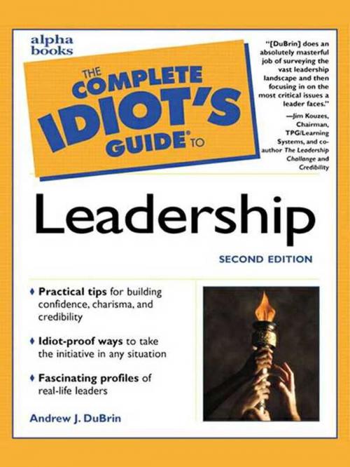 Cover of the book The Complete Idiot's Guide to Leadership by Andrew J. DuBrin, DK Publishing