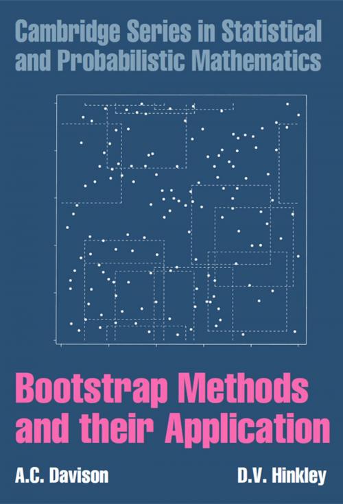 Cover of the book Bootstrap Methods and their Application by A. C. Davison, D. V. Hinkley, Cambridge University Press