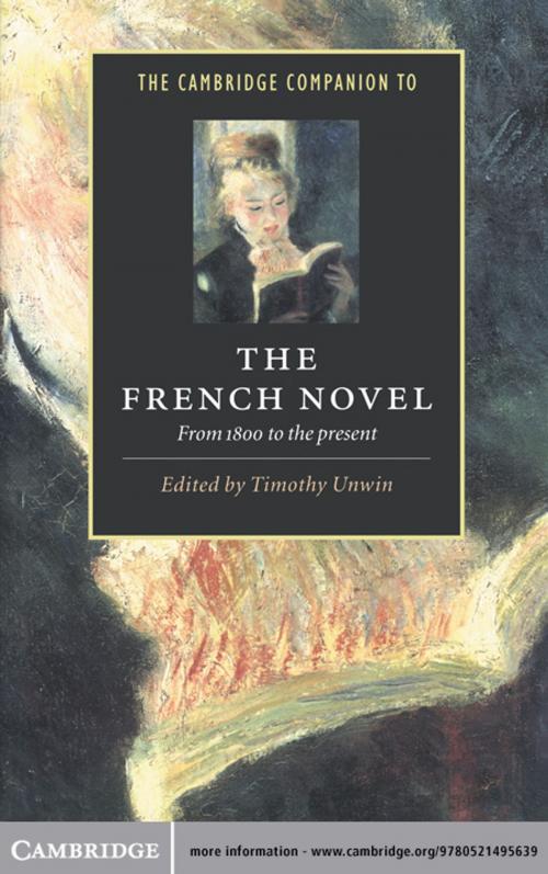 Cover of the book The Cambridge Companion to the French Novel by , Cambridge University Press