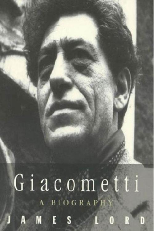 Cover of the book Giacometti by James Lord, Farrar, Straus and Giroux