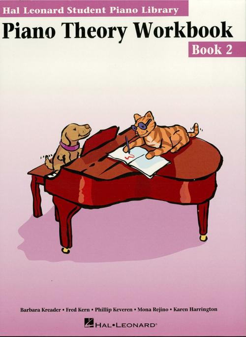 Cover of the book Piano Theory Workbook - Book 2 (Music Instruction) by Fred Kern, Phillip Keveren, Mona Rejino, Karen Harrington, Hal Leonard