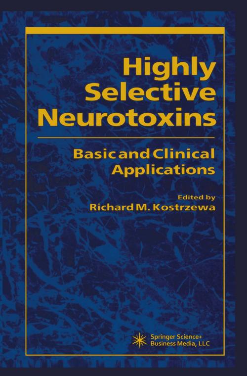 Cover of the book Highly Selective Neurotoxins by , Humana Press