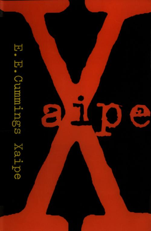 Cover of the book XAIPE by E. E. Cummings, Liveright